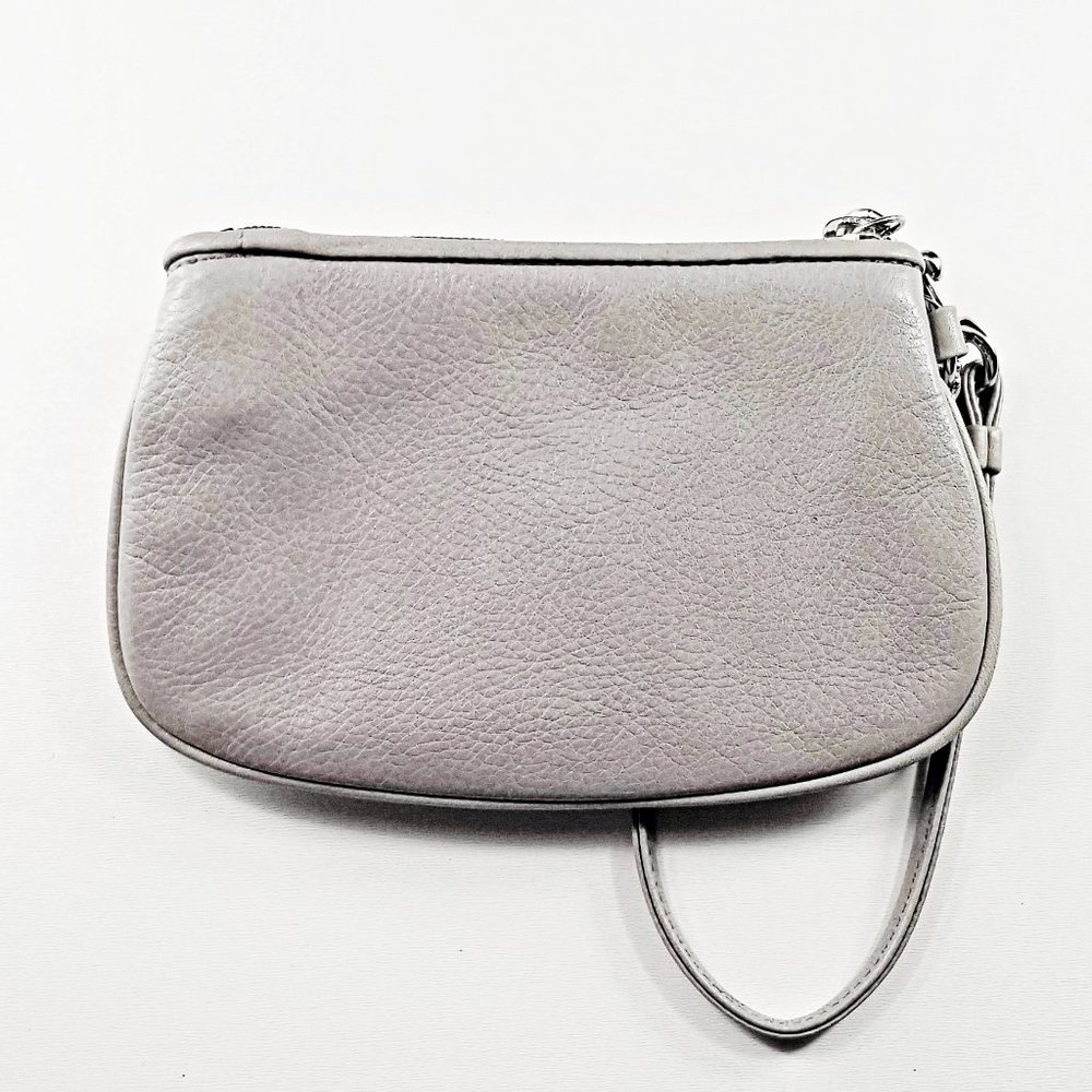 Coach Ashley Pleated Leather Wristlet - Picture 2 of 2